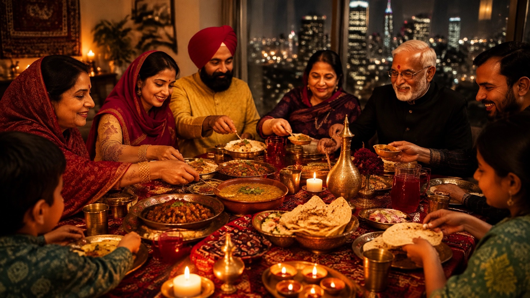 Sindhi traditions continued in a modern home